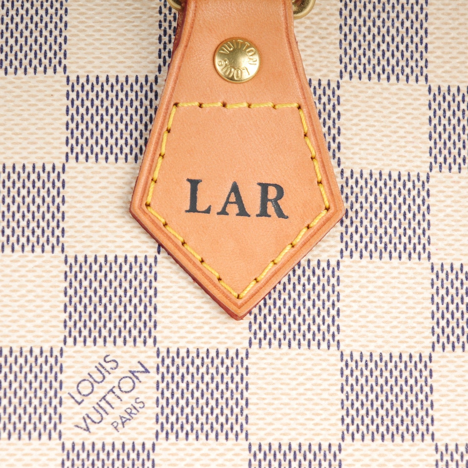 Louis Vuitton Damier Azur Speedy 30 8 of 8