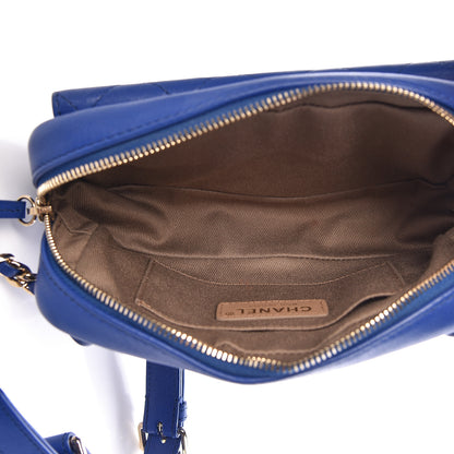 Chanel Calfskin Casual Trip Waist Bag Blue 5 of 13