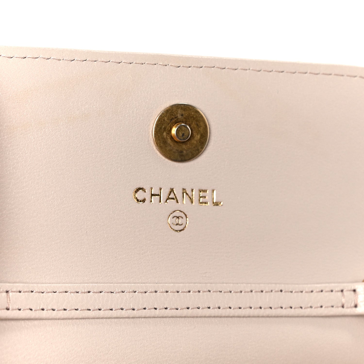 Chanel Lambskin Quilted Pearl Crush Clutch With Chain Light Purple 7 of 12