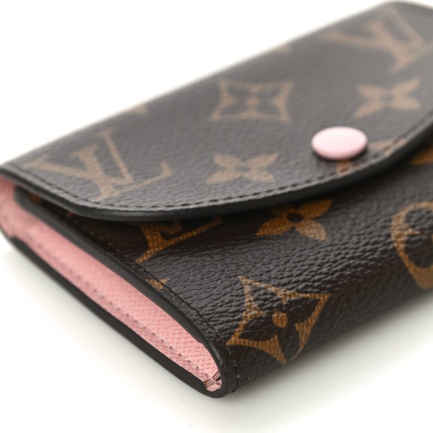 Monogram Rosalie Coin Purse Rose Ballerine