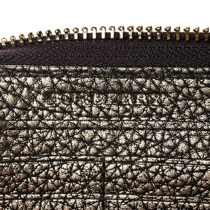 Burberry Smoked Check Zip Around Wallet Brown 6 of 8