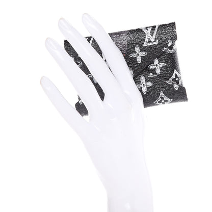 Louis Vuitton Catogram Small Kirigami Pochette Insert Black White 2 of 7