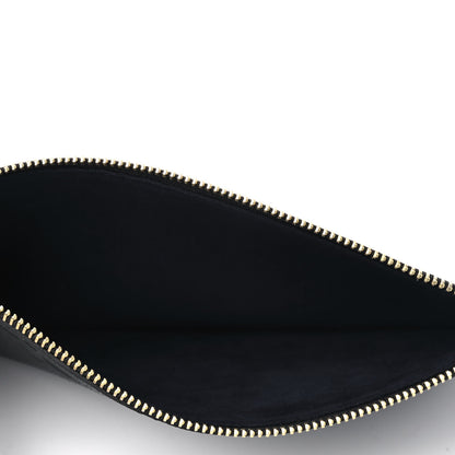 Louis Vuitton Empreinte Monogram Giant Neverfull MM Pochette Black 4 of 4