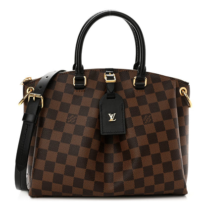 Louis Vuitton Damier Ebene Odeon Tote PM Black 1 of 9