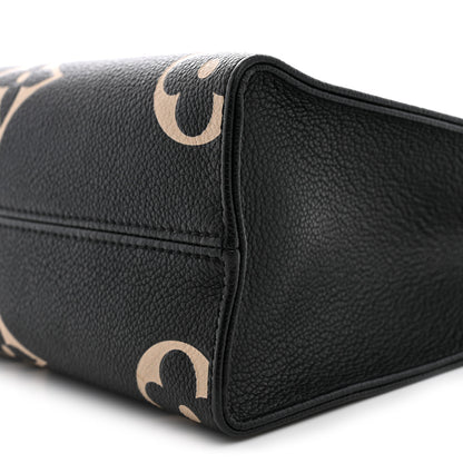 Louis Vuitton Empreinte Monogram Giant Onthego PM Black Beige 9 of 11