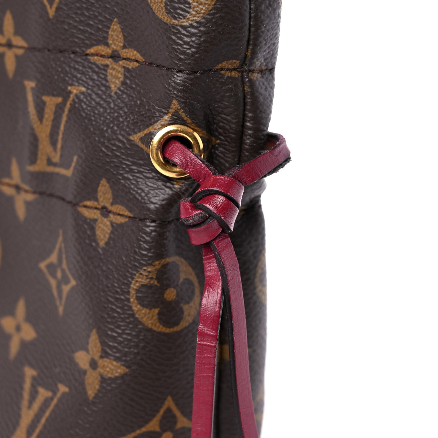 Monogram Pouch Noe Fuchsia