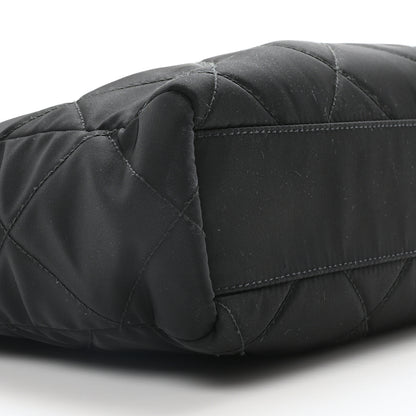 Prada Re-Nylon Impuntu Quilted Re-Edition 1995 Chaine Small Tote Bag Black 9 of 10