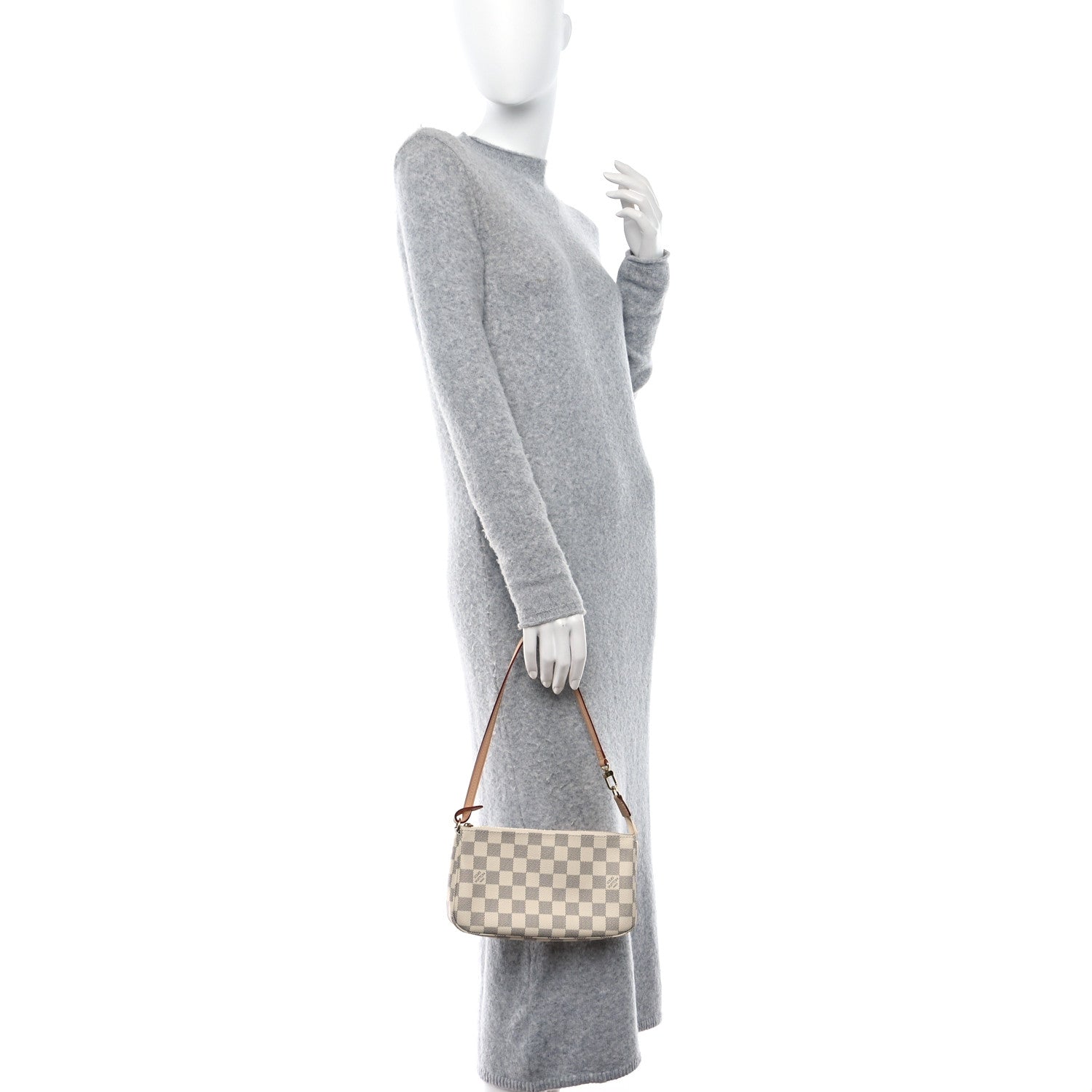 Louis Vuitton Damier Azur Pochette Accessories NM 2 of 11