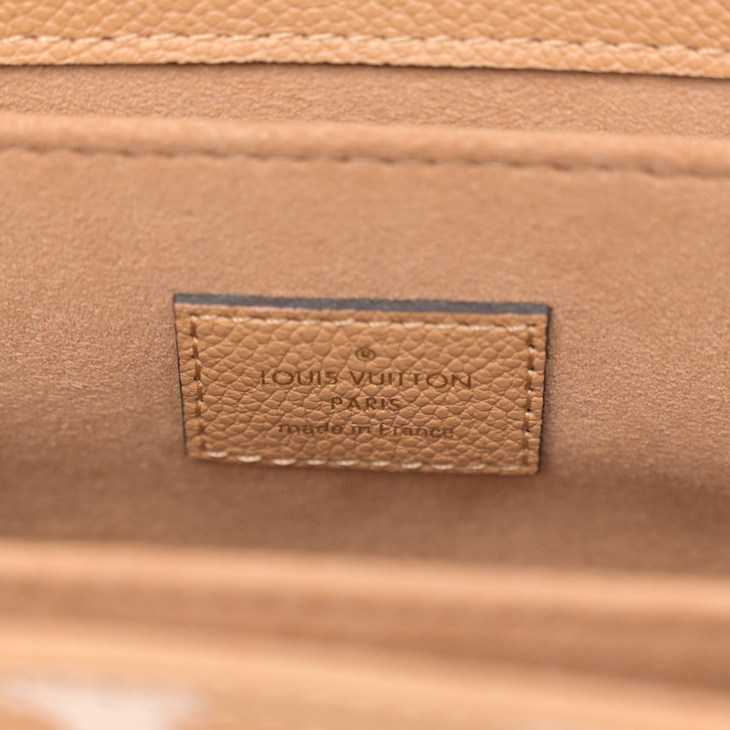 Louis Vuitton Empreinte Monogram Giant Pochette Metis Arizona Beige 6 of 9