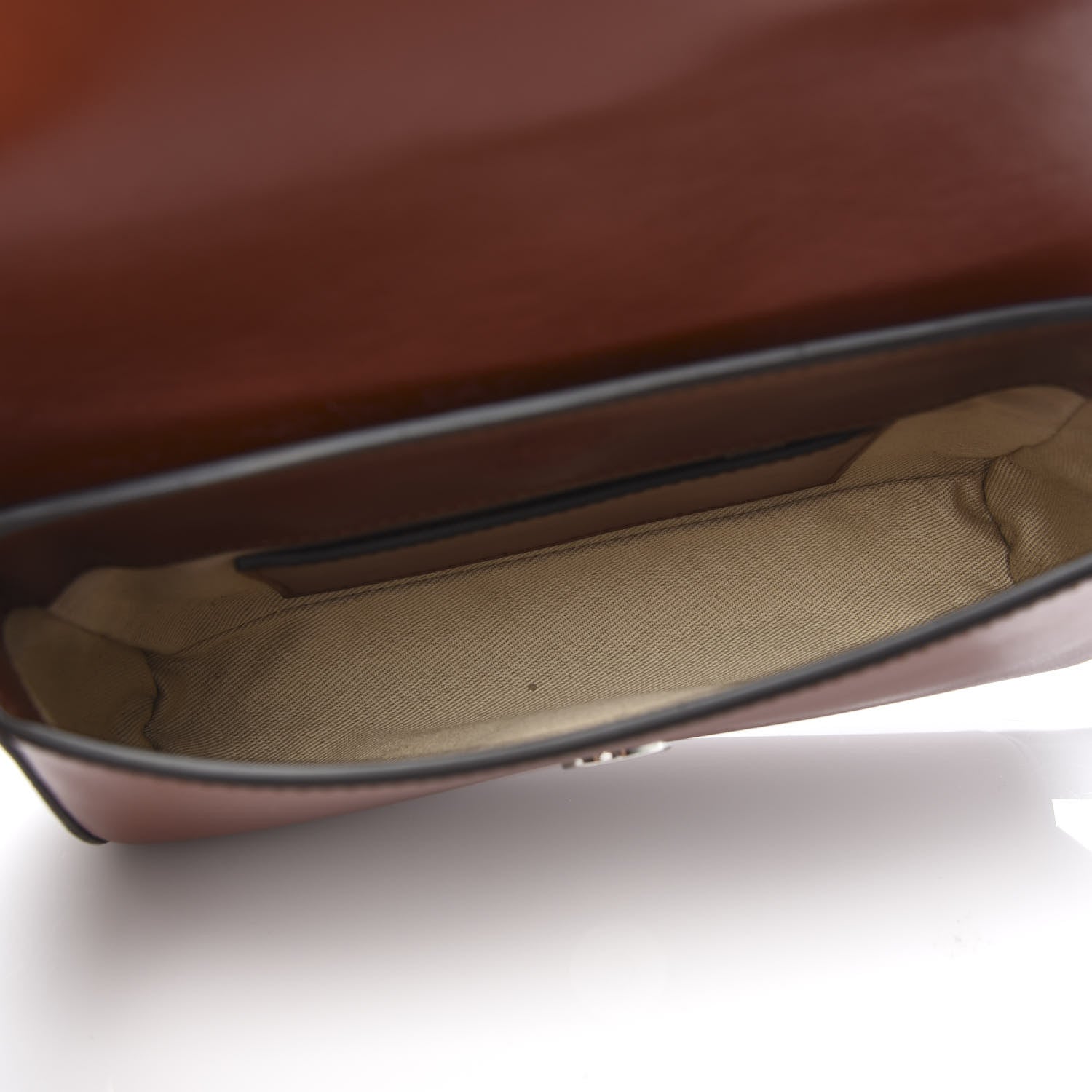 Chloe Calfskin Suede C Belt Bag Sepia Brown 5 of 9