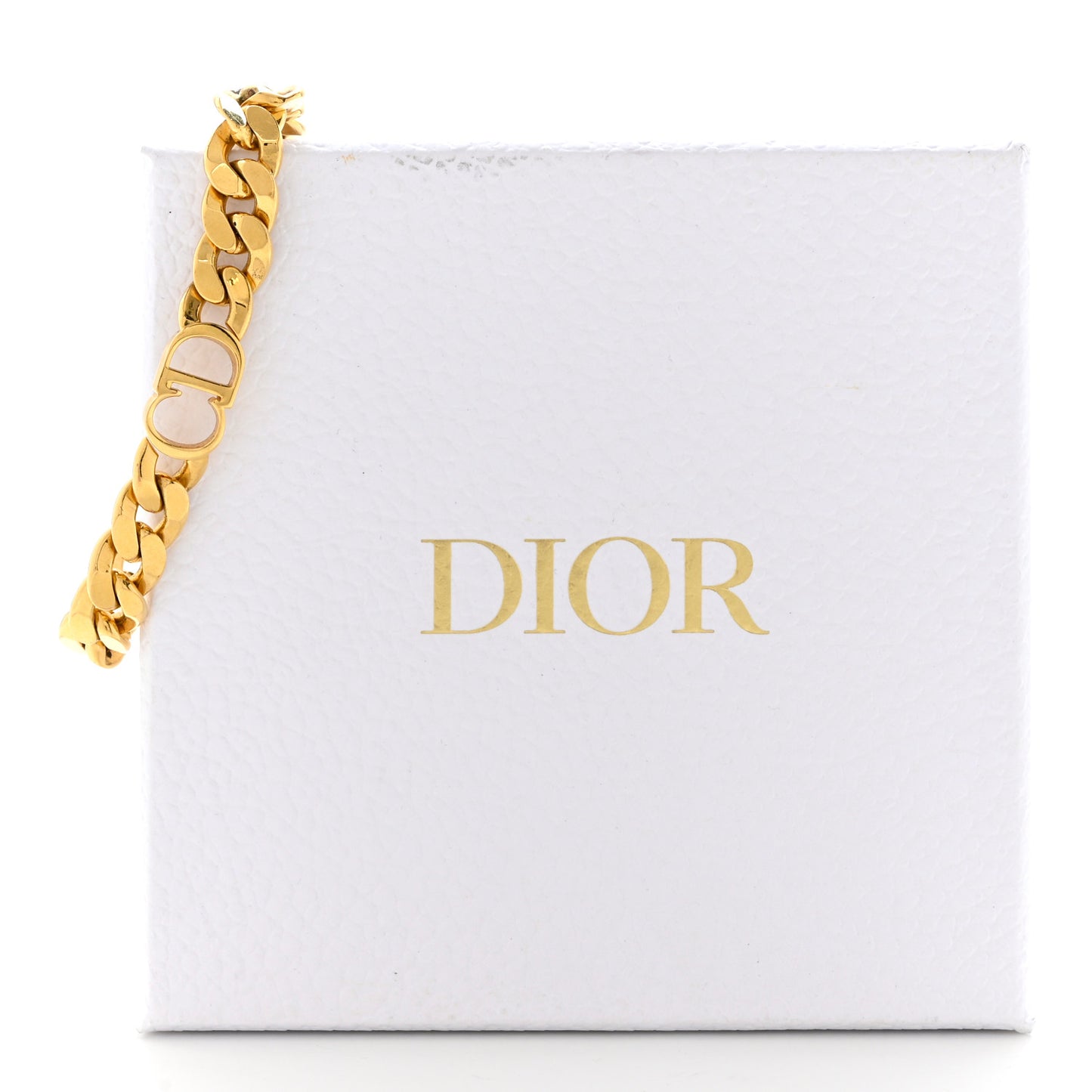 Metal Danseuse Etoile Chain Bracelet Gold