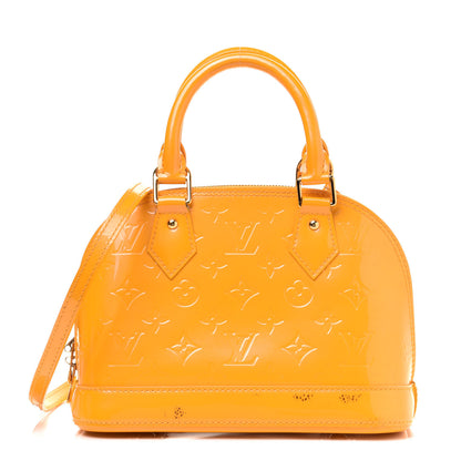 Louis Vuitton Vernis Alma BB Jaune Passion 1 of 9