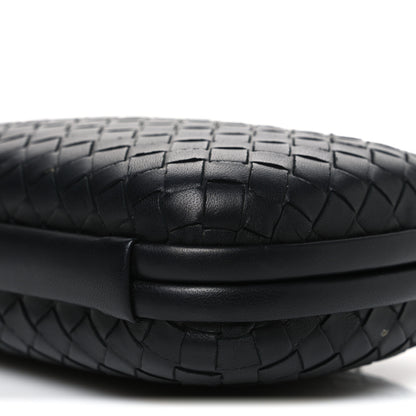 Bottega Veneta Nappa Intrecciato Chain Knot Clutch Black 9 of 9