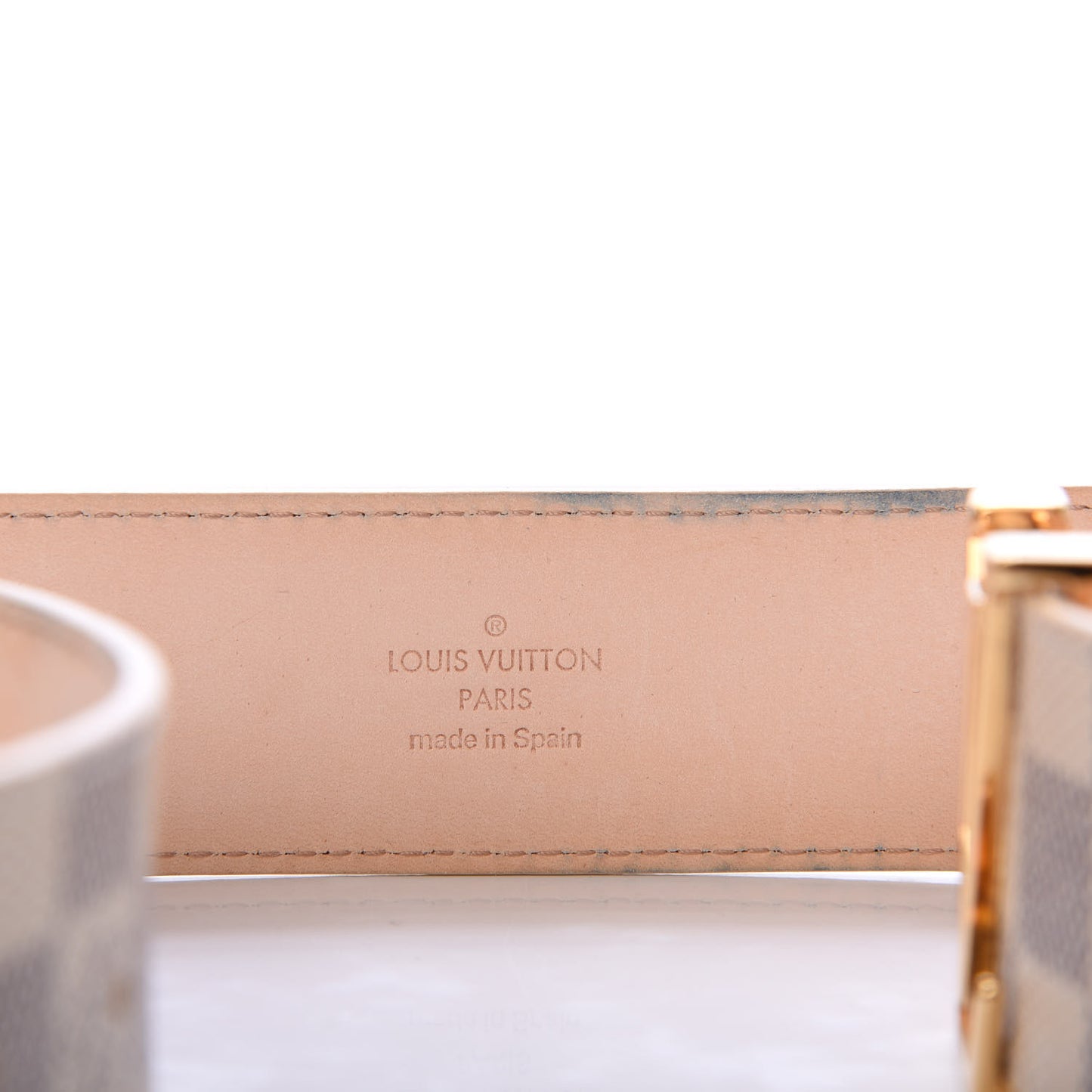 Damier Azur LV Initiales Belt 90 36