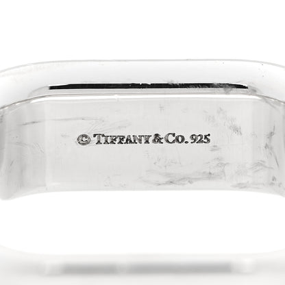 Tiffany Sterling Silver 1837 Square Ring 54 6.75 4 of 7