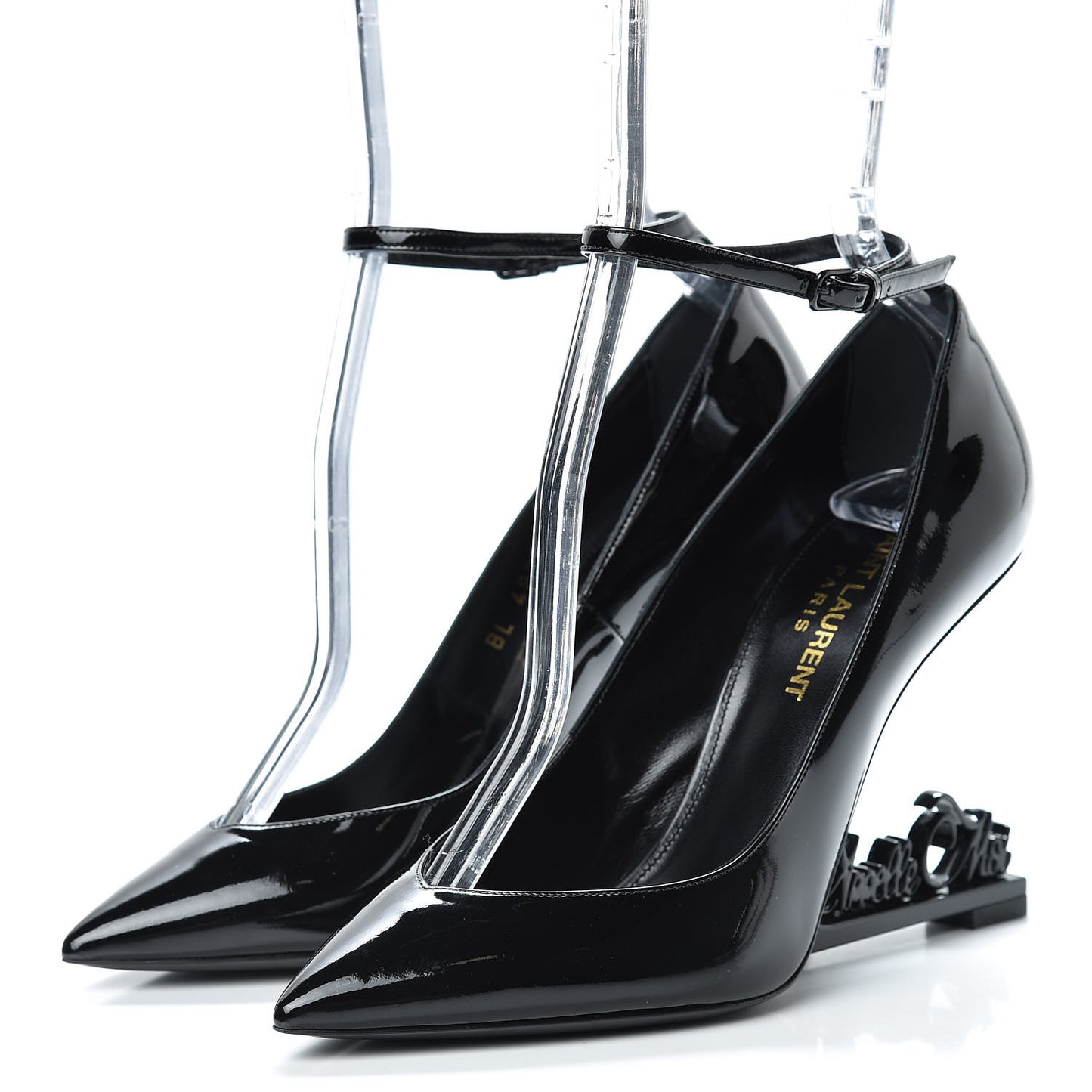Patent Opyum Appelle Moi Ankle Strap Pump 36 Black