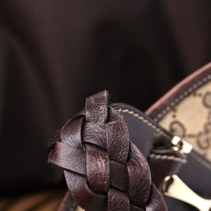 Gucci Monogram Medium Pelham Shoulder Bag Dark Brown 15 of 18