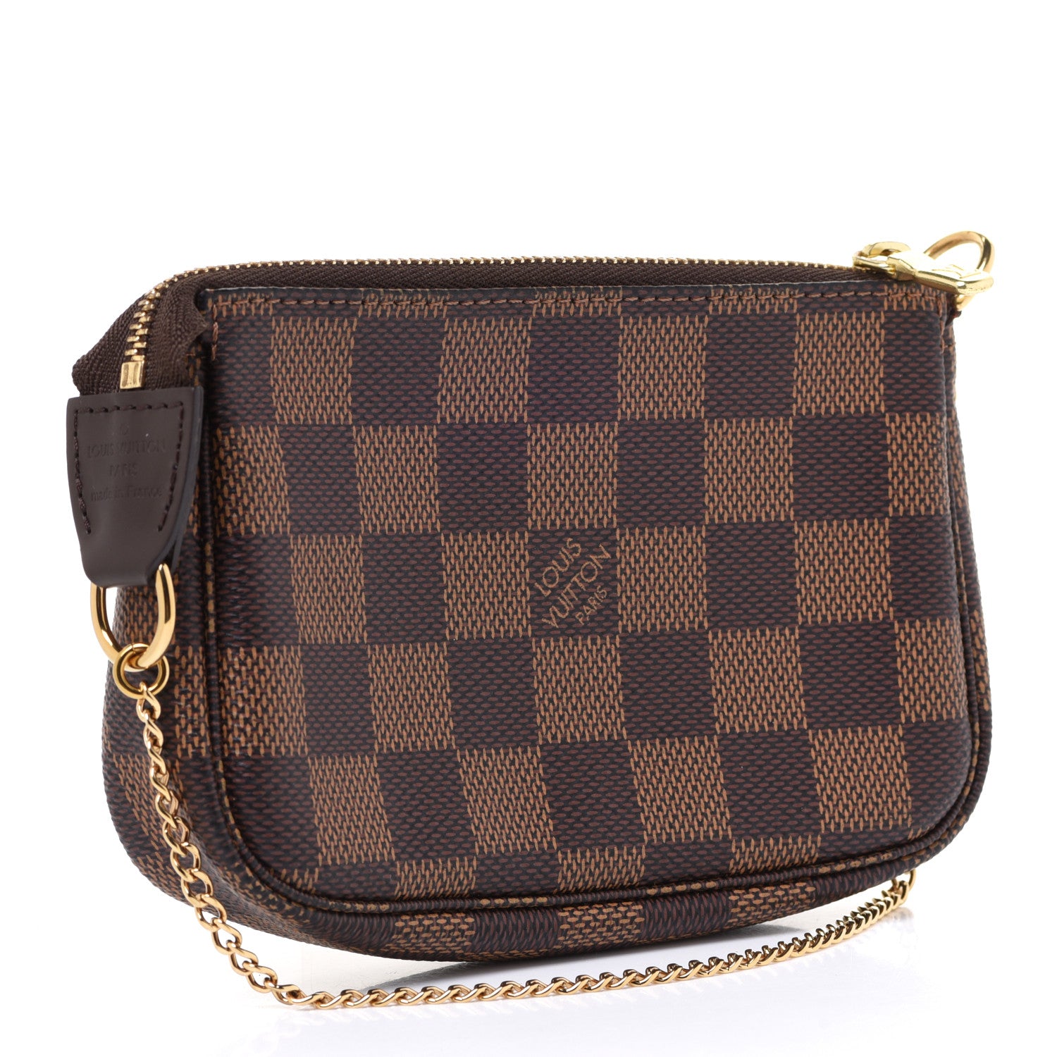 Louis Vuitton Damier Ebene Mini Pochette Accessories 3 of 7