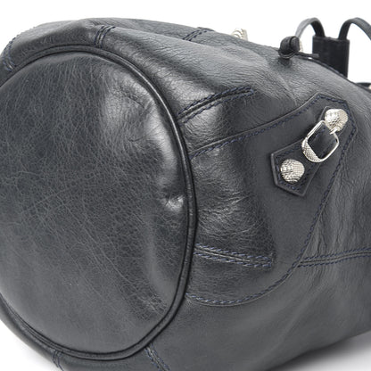 Balenciaga Agneau Giant 12 Silver Hardware Mini Pompon Anthracite 6 of 9