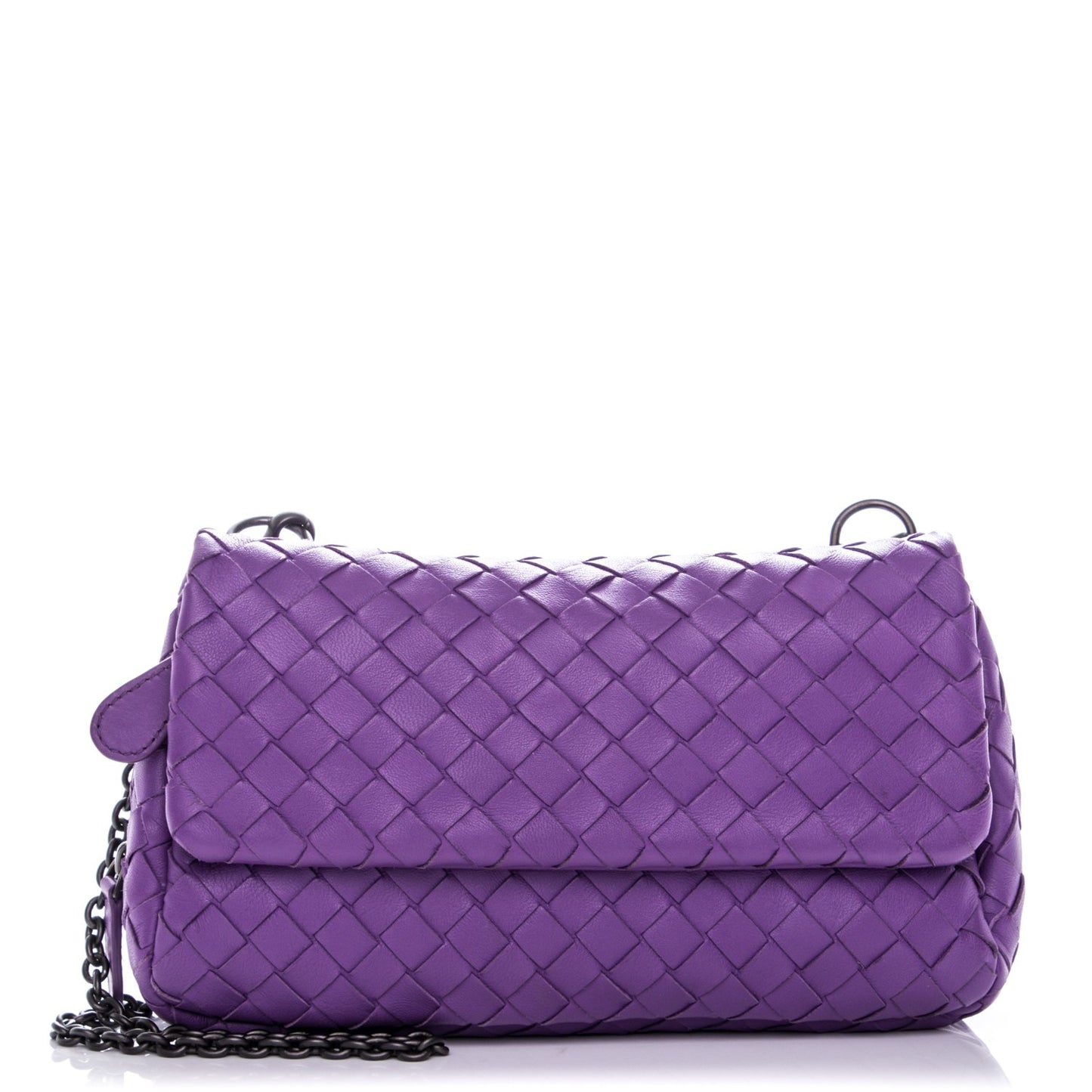 Nappa Intrecciato Mini Messenger Bag Byzantine