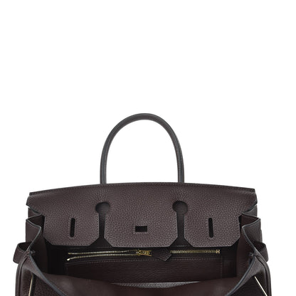 Hermes Togo Birkin 30 Chocolate 8 of 44