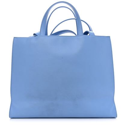 Telfar Vegan Leather Medium Shopping Bag Cerulean 12 of 12