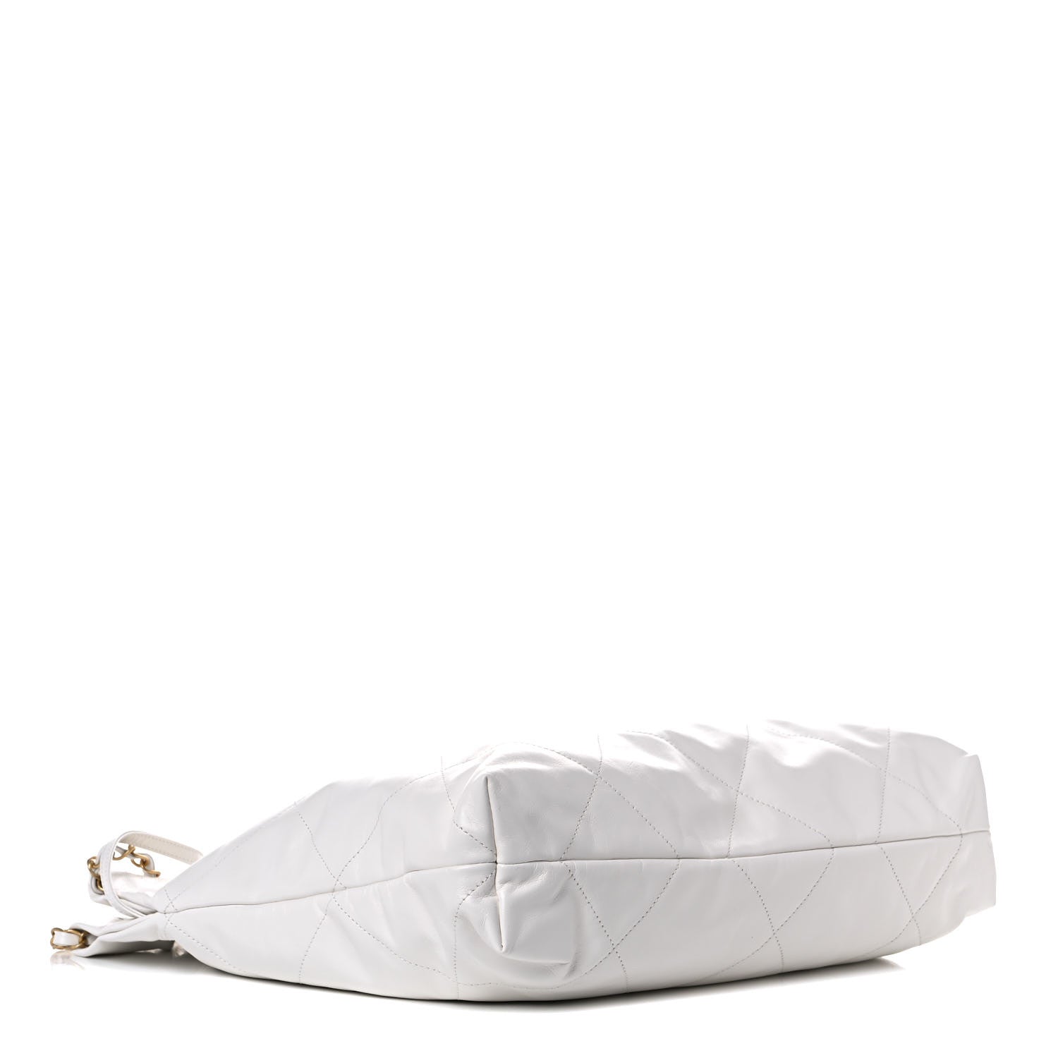 Chanel Shiny Calfskin Quilted Chanel 22 White 4 of 12