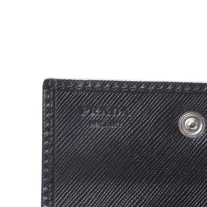 Prada Saffiano Coin Purse Black 6 of 9