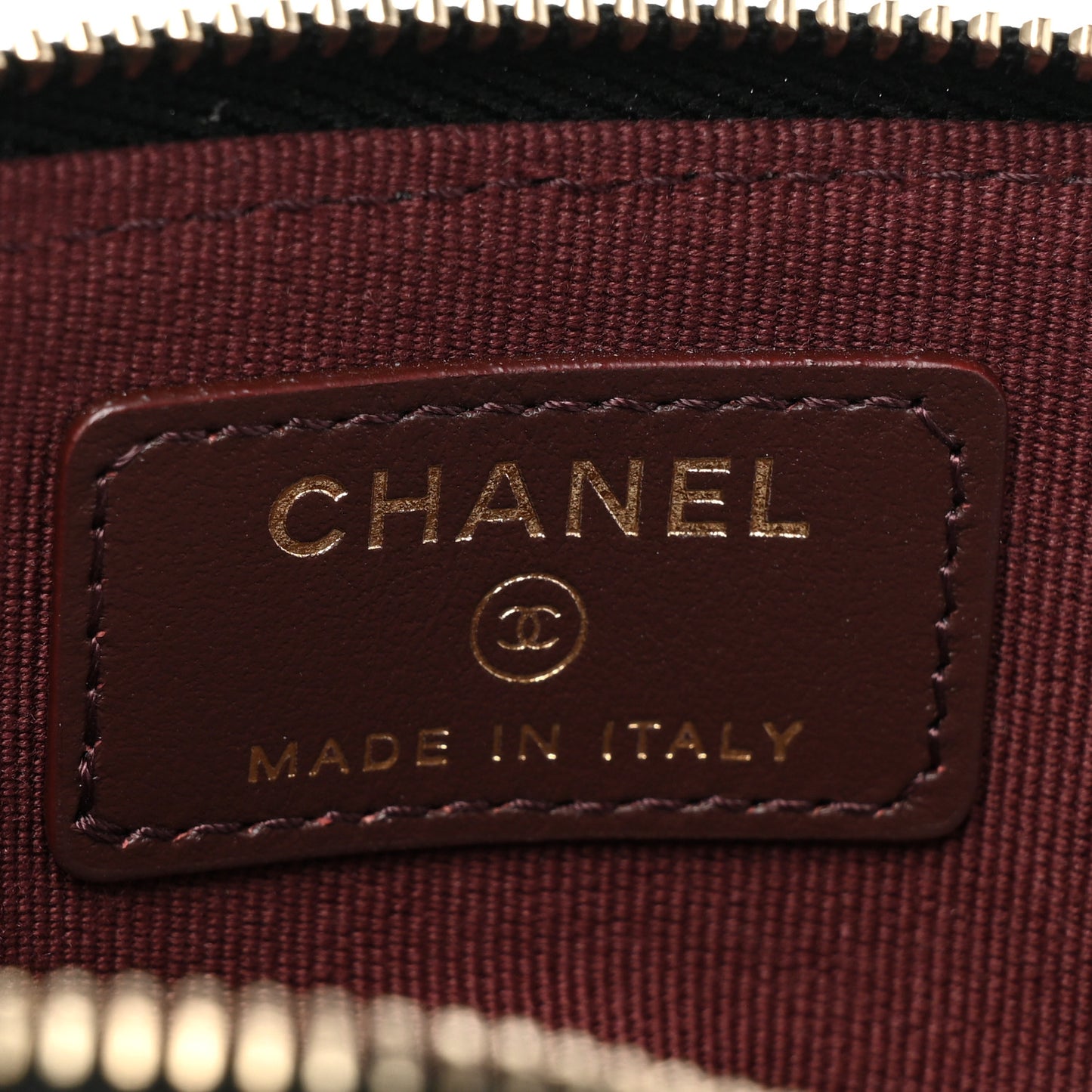 Caviar Quilted Zip Card Holder Wallet Black