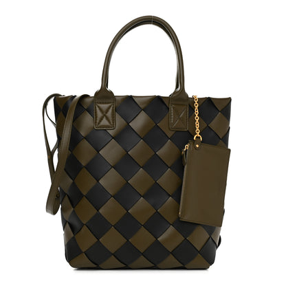 Bottega Veneta Nappa Maxi Cabat 30 Mustard Black 1 of 11