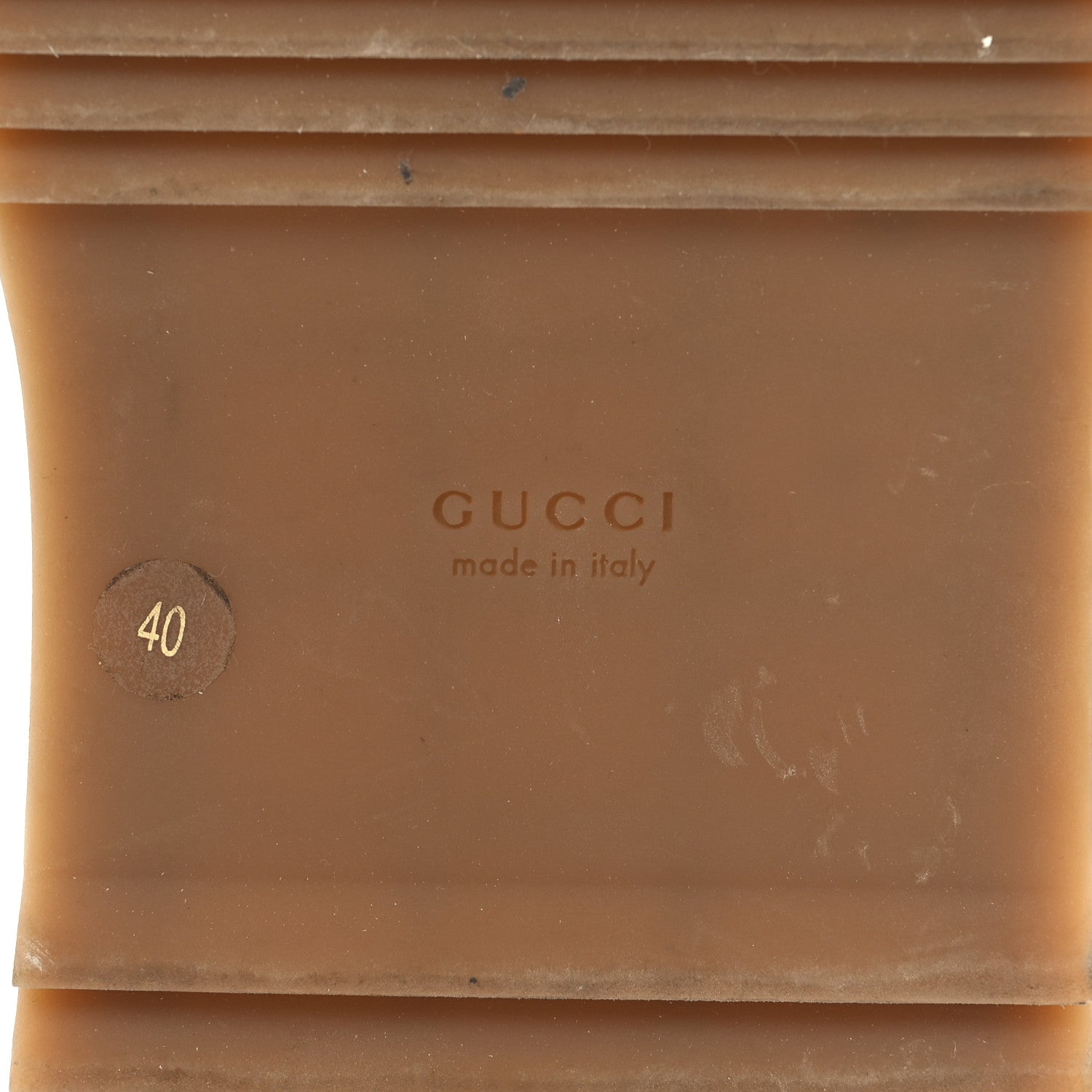 Gucci New Denim GG Monogram Angelina Platform 55mm Slide Sandals 40 Blue Tea 8 of 9