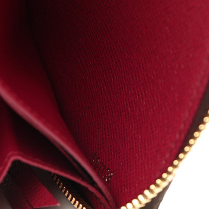 Louis Vuitton Monogram Clemence Wallet Fuchsia 7 of 7