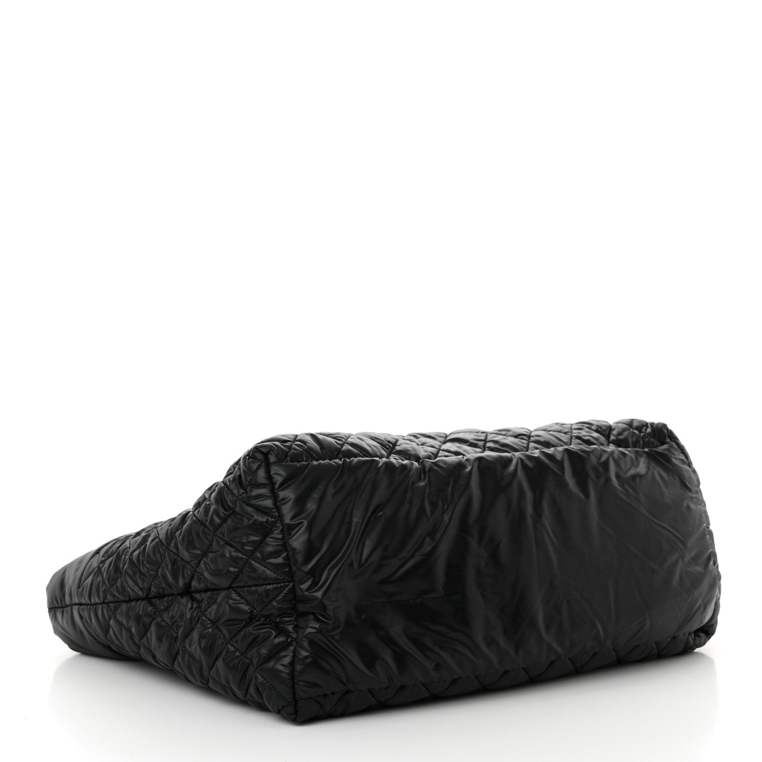 Chanel Nylon Quilted Large Coco Cocoon Tote Black 4 of 11