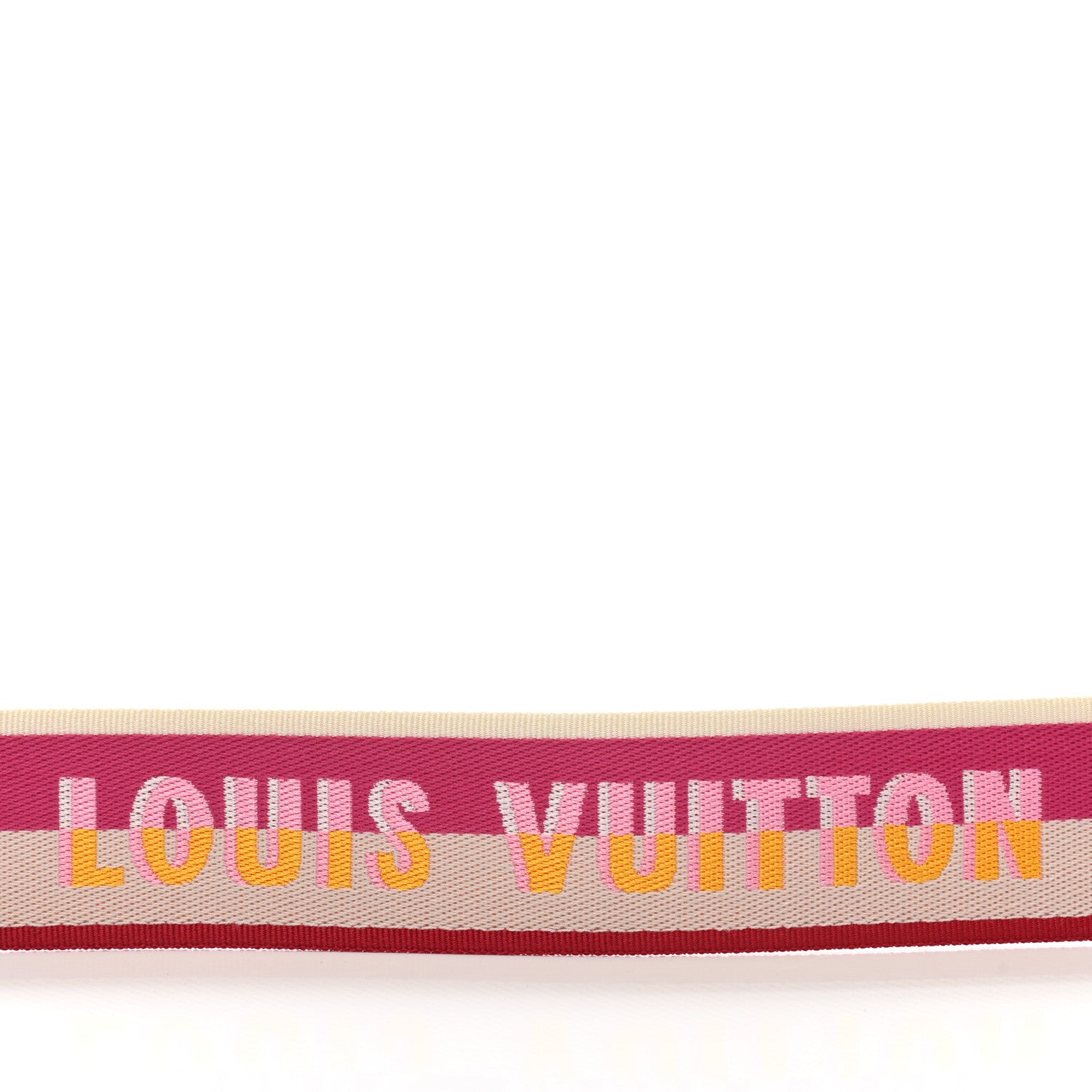 Louis Vuitton Jacquard Speedy Bandouliere 20 Shoulder Strap Fuchsia 4 of 4