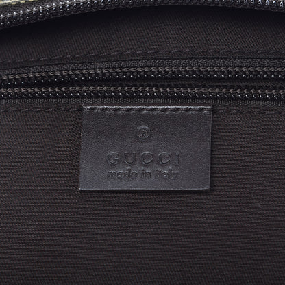 Gucci GG Monogram Large Web Handle Bucket Tote Brown 7 of 12