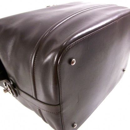 Chanel Calfskin Leather Doctor Bag Brown 5 of 12
