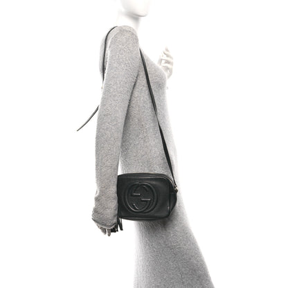 Gucci Pebbled Calfskin Small Soho Disco Bag Black 2 of 10