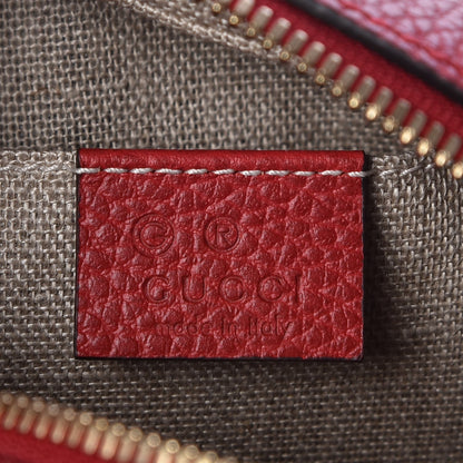 Gucci Monogram Mini Bree Messenger Bag Red 6 of 7