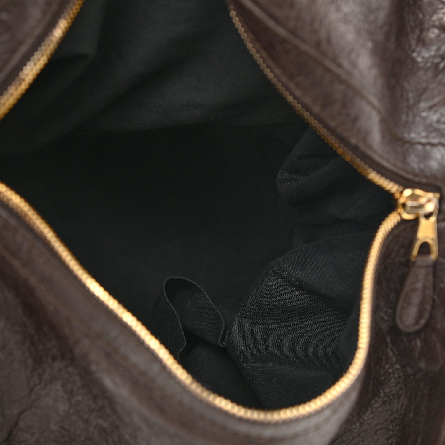 Balenciaga Agneau Giant 12 Gold Hardware Zip Traveler Backpack Charbon 4 of 10