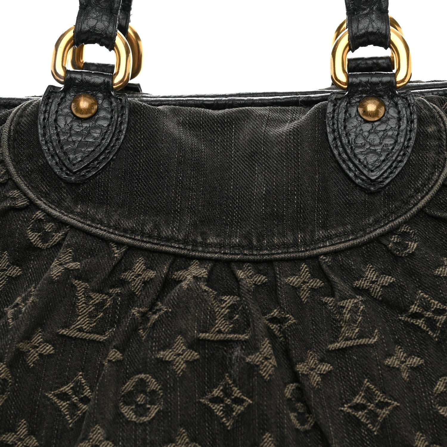Louis Vuitton Denim Neo Cabby GM Black 7 of 10