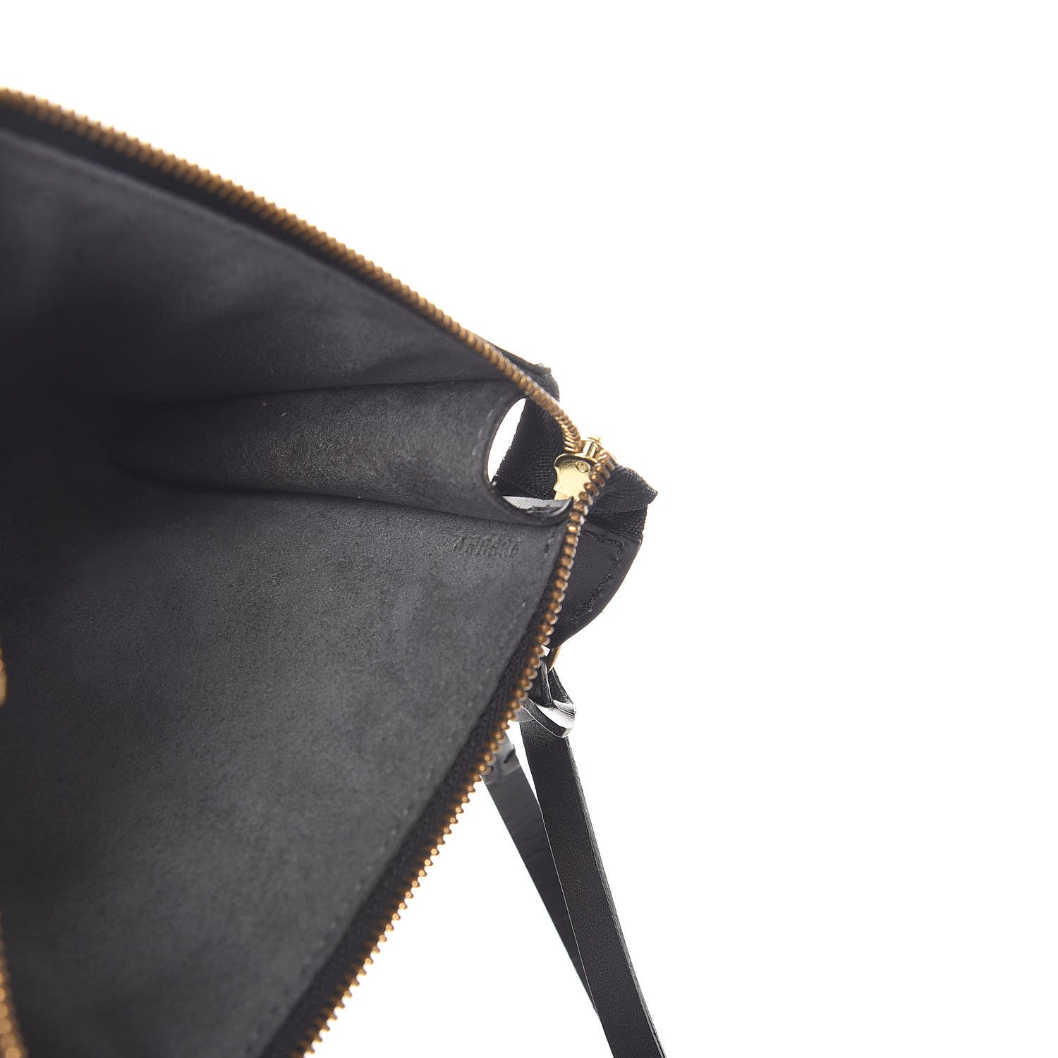 Louis Vuitton Epi Pochette Accessories 21 Black 7 of 11