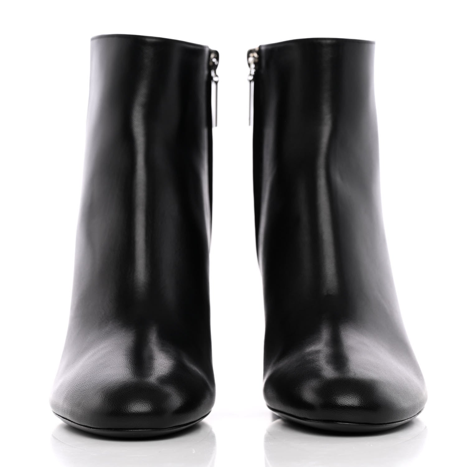 Saint Laurent Nappa Vendome Loulou Ankle Zip Boot 39 Black 2 of 8