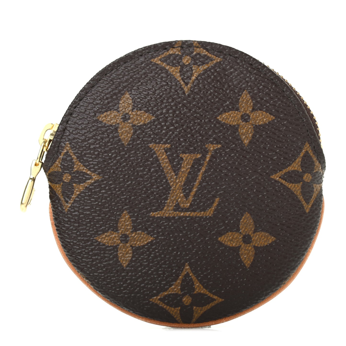 Monogram Round Coin Purse