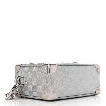 Louis Vuitton Damier Glitter Mini Soft Trunk Silver 5 of 9