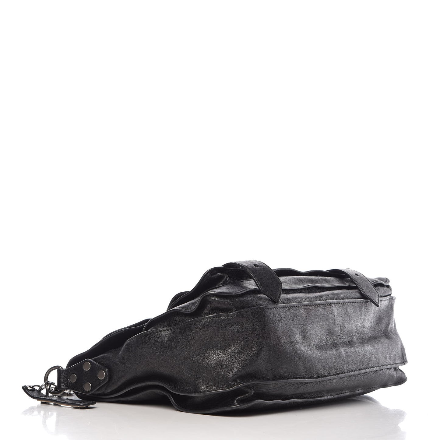 Lambskin Medium PS1 Satchel Black