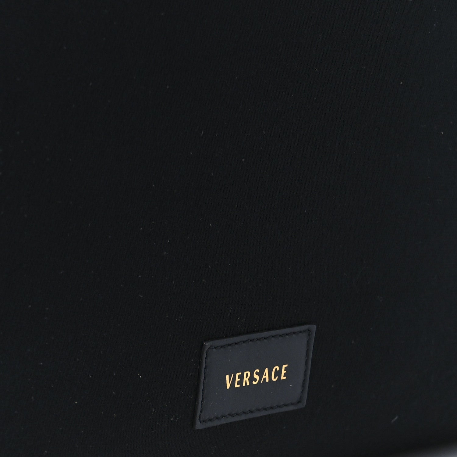 Versace Canvas Calfskin Large Medusa Pop Cabas Tote Black 8 of 11