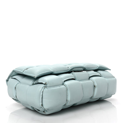 Bottega Veneta Paper Calfskin Maxi Intreccio Padded Cassette Crossbody Bag Spearmint 4 of 11
