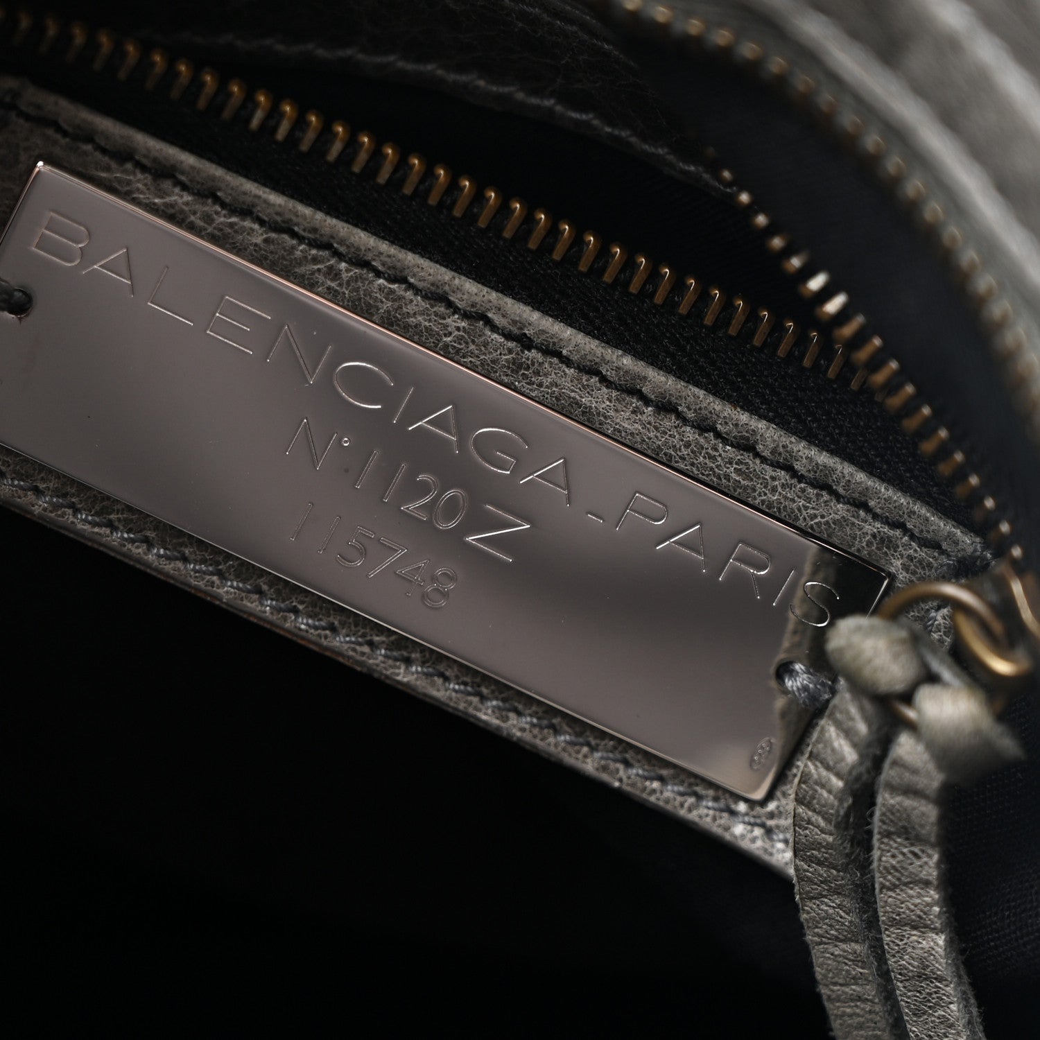 Balenciaga Chevre Classic Hardware City Grey 7 of 11