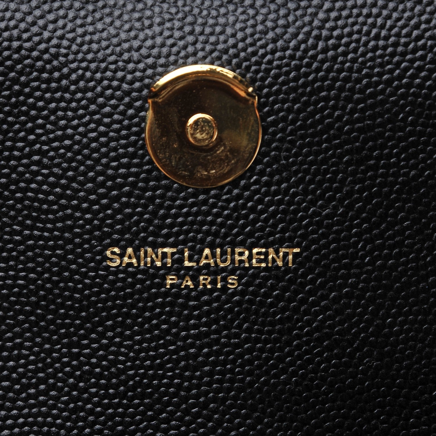 Saint Laurent Grain De Poudre Small Monogram Kate Satchel Black 6 of 7