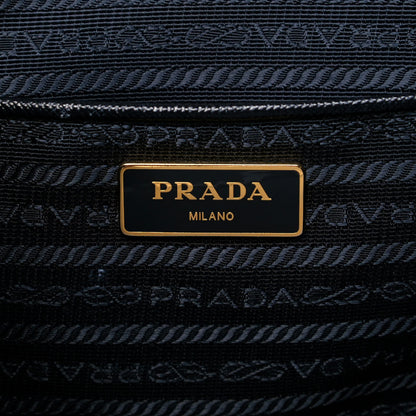Prada Saffiano Medium Galleria Double Zip Tote Black 8 of 9